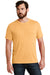 Alternative AA5050 Mens The Keeper Vintage Short Sleeve Crewneck T-Shirt Maize Yellow Front