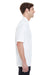 Hanes 055P Mens X-Temp Fresh IQ Moisture Wicking Short Sleeve Polo Shirt White Side