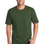 CornerStone Mens Short Sleeve Crewneck T-Shirt w/ Pocket - Dark Green