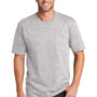 CornerStone Mens Short Sleeve Crewneck T-Shirt w/ Pocket - Heather Grey