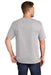 CornerStone Mens Short Sleeve Crewneck T-Shirt w/ Pocket Heather Grey Side