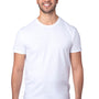Threadfast Apparel Mens Ultimate Short Sleeve Crewneck T-Shirt - White