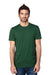 Threadfast Apparel 100A Mens Ultimate Short Sleeve Crewneck T-Shirt Forest Green Front