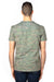 Threadfast Apparel 100A Mens Ultimate Short Sleeve Crewneck T-Shirt Hex Green Camo Back