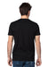 Threadfast Apparel 100A Mens Ultimate Short Sleeve Crewneck T-Shirt RFID Black Back
