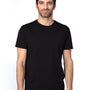 Threadfast Apparel Mens Ultimate Short Sleeve Crewneck T-Shirt - Black