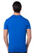 Threadfast Apparel 100A Mens Ultimate Short Sleeve Crewneck T-Shirt Royal Blue Back