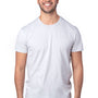 Threadfast Apparel Mens Ultimate Short Sleeve Crewneck T-Shirt - Silver Grey