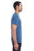 Threadfast Apparel 102A Mens Short Sleeve Crewneck T-Shirt Dark Royal Blue Side
