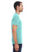 Threadfast Apparel 102A Mens Short Sleeve Crewneck T-Shirt Mint Green Side