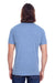 Threadfast Apparel 102A Mens Short Sleeve Crewneck T-Shirt Navy Blue Back