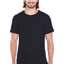 Threadfast Apparel Mens Fleck Short Sleeve Crewneck T-Shirt - Black