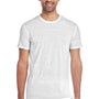 Threadfast Apparel Mens Blizzard Jersey Short Sleeve Crewneck T-Shirt - White