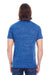Threadfast Apparel 104A Mens Blizzard Jersey Short Sleeve Crewneck T-Shirt Royal Blue Back