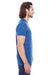 Threadfast Apparel 104A Mens Blizzard Jersey Short Sleeve Crewneck T-Shirt Royal Blue Side