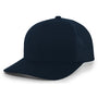 Pacific Headwear Mens Snapback Trucker Mesh Hat - Navy Blue - NEW