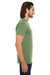 Threadfast Apparel 108A Mens Vintage Dye Short Sleeve Crewneck T-Shirt Grass Green Side
