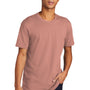 Next Level Mens Fine Jersey Short Sleeve Crewneck T-Shirt - Desert Pink