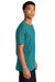 Next Level NL3600/3600 Mens Fine Jersey Short Sleeve Crewneck T-Shirt Teal Blue Side