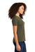 Next Level NL3900/N3900/3900 Womens Boyfriend Fine Jersey Short Sleeve Crewneck T-Shirt Military Green Side