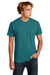 Next Level NL6210/N6210/6210 Mens CVC Jersey Short Sleeve Crewneck T-Shirt Teal Blue Front