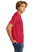 Next Level Mens Jersey Short Sleeve Crewneck T-Shirt Red Side