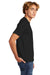 Next Level NL6010/6010 Mens Jersey Short Sleeve Crewneck T-Shirt Black Side