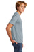 Next Level NL6010/6010 Mens Jersey Short Sleeve Crewneck T-Shirt Stonewash Denim Blue Side