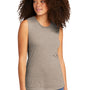 Next Level Womens Festival Muscle Tank Top - Silver Grey - Closeout