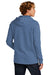 Next Level NL9300/9300 Mens PCH Fleece Hooded Sweatshirt Hoodie Heather Bay Blue Back