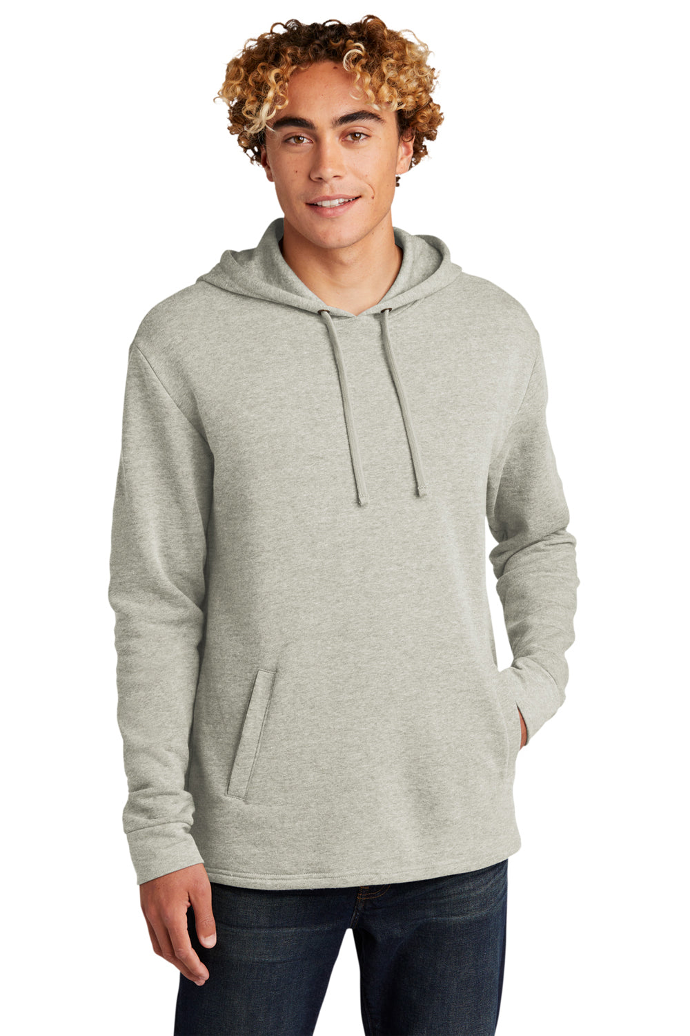Next Level NL9300/9300 Mens PCH Fleece Hooded Sweatshirt Hoodie Oatmeal Front