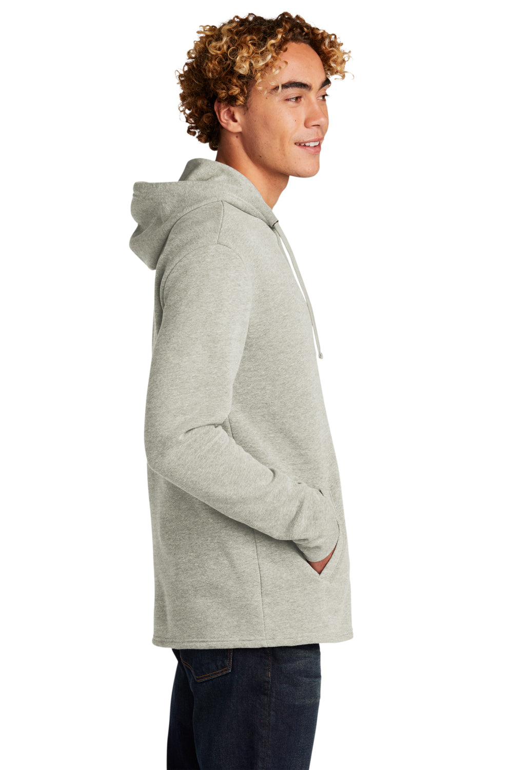 Next Level NL9300/9300 Mens PCH Fleece Hooded Sweatshirt Hoodie Oatmeal Side