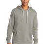 Next Level Mens Fleece Hooded Sweatshirt Hoodie - Lead Grey