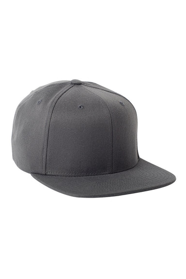 Flexfit 110F Mens Adjustable Hat Dark Grey Front