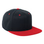Flexfit Mens Adjustable Hat - Black/Red