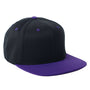 Flexfit Mens Adjustable Hat - Black/Purple