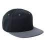 Flexfit Mens Adjustable Hat - Black/Grey