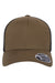 Flexfit 110MT Mens Mesh Adjustable Hat Coyote Brown/Black Front