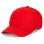 Flexfit Mens Cool & Dry Moisture Wicking Adjustable Hat - Red