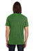 Threadfast Apparel 115A Mens Cross Dye Short Sleeve Crewneck T-Shirt Emerald Green Back