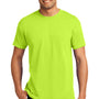 Hanes Mens EcoSmart Short Sleeve Crewneck T-Shirt - Safety Green