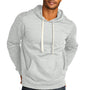 District Mens Re-Fleece Hooded Sweatshirt Hoodie - Ash Grey