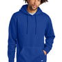 New Era Mens Comeback Fleece Hooded Sweatshirt Hoodie - Royal Blue - NEW