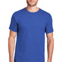Hanes Mens Beefy-T Short Sleeve Crewneck T-Shirt - Blue Bell Breeze - Closeout