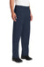 Gildan 12300 DryBlend Open Bottom Sweatpants w/ Pocket Navy Blue 3Q