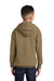 Port & Company PC90YH Youth Core Fleece Hooded Sweatshirt Hoodie Coyote Brown Back