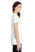 Under Armour 1305510 Womens Locker 2.0 Moisture Wicking Short Sleeve Crewneck T-Shirt White Side