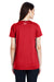 Under Armour 1305510 Womens Locker 2.0 Moisture Wicking Short Sleeve Crewneck T-Shirt Red Back