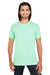 Threadfast Apparel 130A Mens Short Sleeve Crewneck T-Shirt Mint Green Front