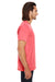 Threadfast Apparel 130A Mens Short Sleeve Crewneck T-Shirt Red Side